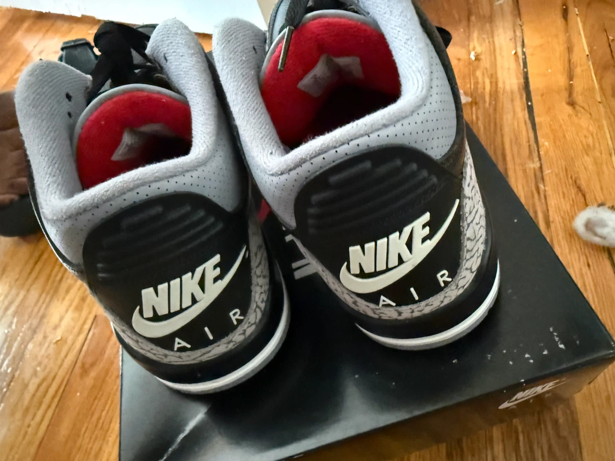 Nike Air Jordan 3 Retro Men's Basketball Shoes - photo 2