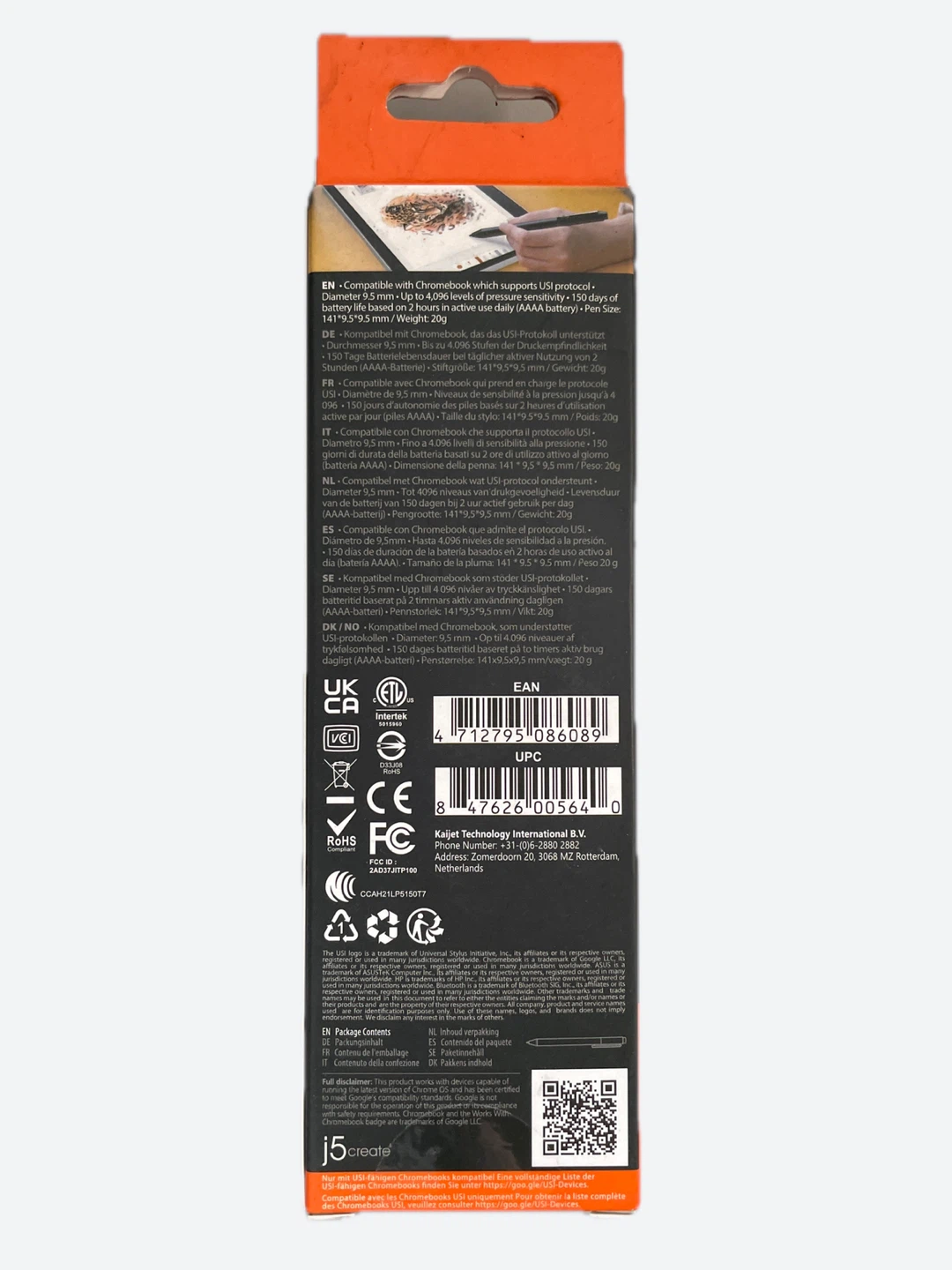 j5create USI Stylus Pen for Chromebook JITP100 - photo 2