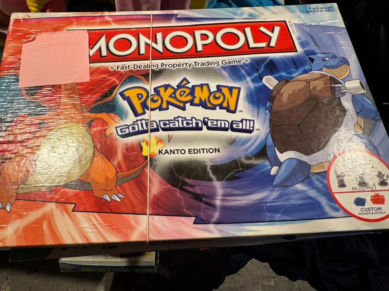 Monopoly Pokémon Kanto Edition Board Game