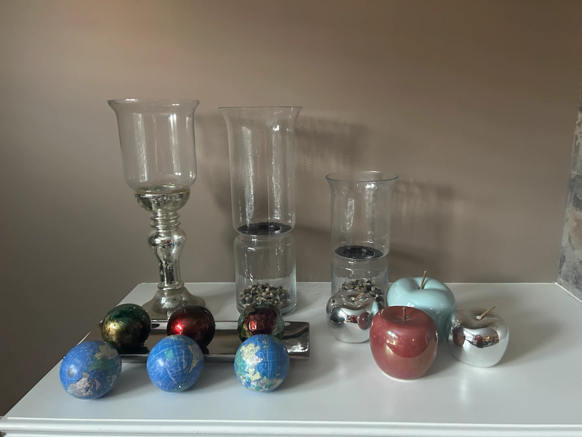 Decorative Apples and Globes Set - photo 2