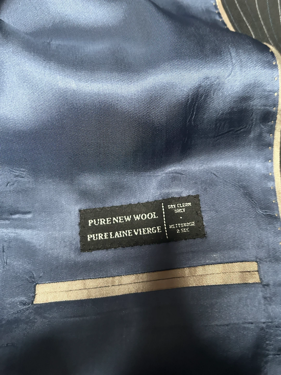 Sussman's of Arthur Pinstripe Wool Suit Jacket - photo 4