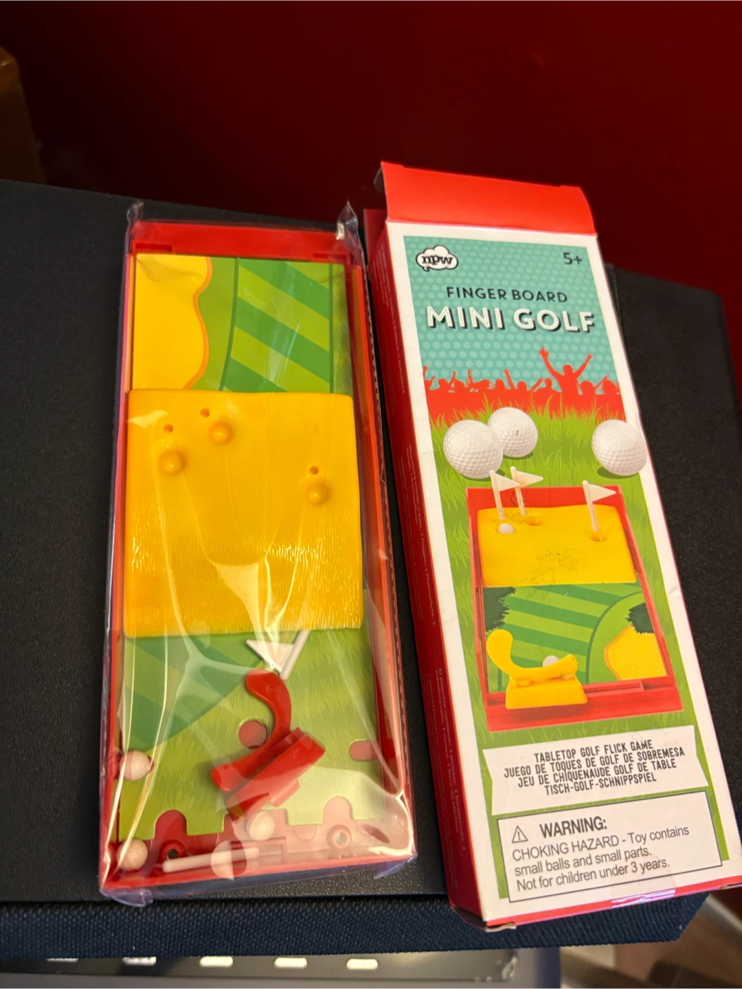NPW Finger Board Mini Golf Tabletop Game