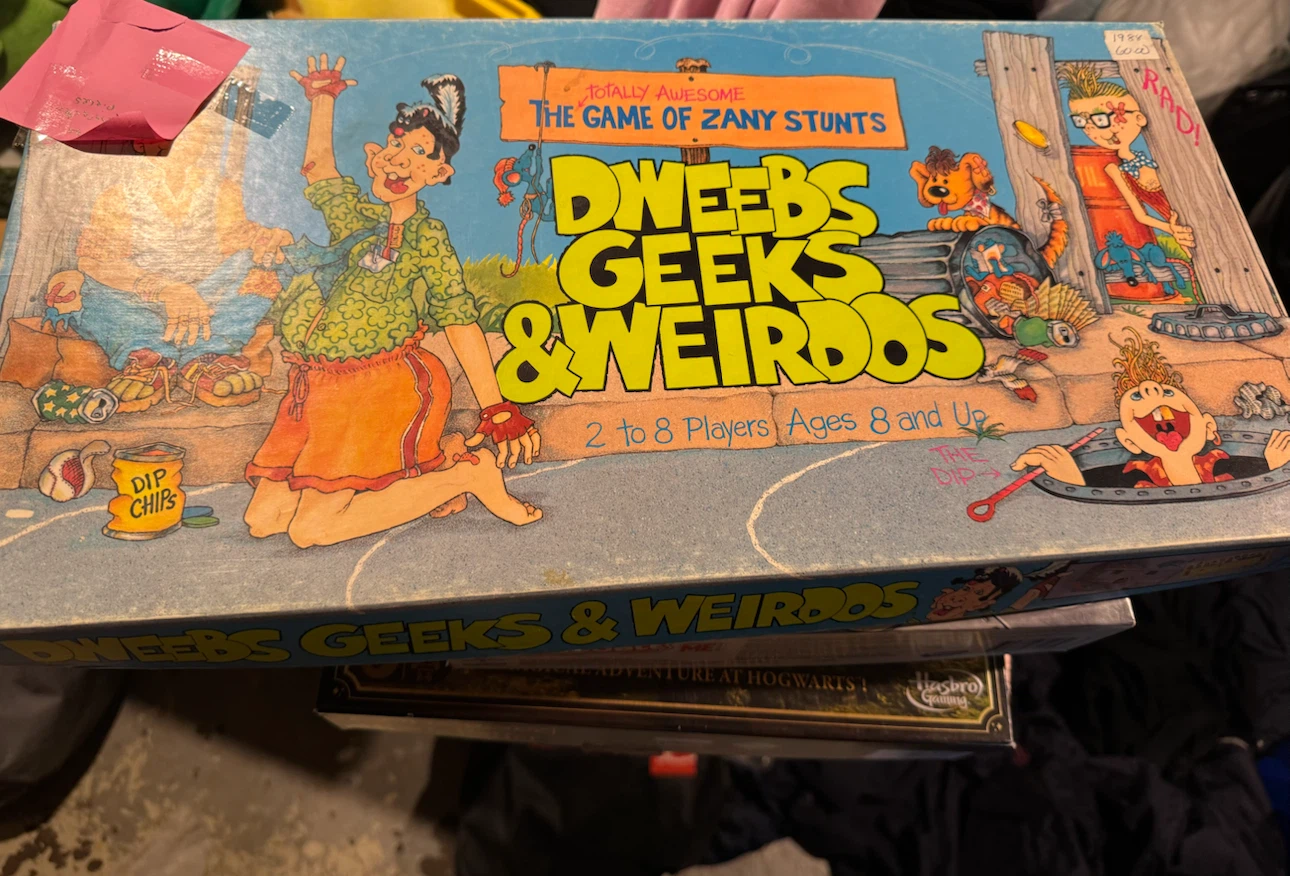 Dweebs Geeks & Weirdos Board Game