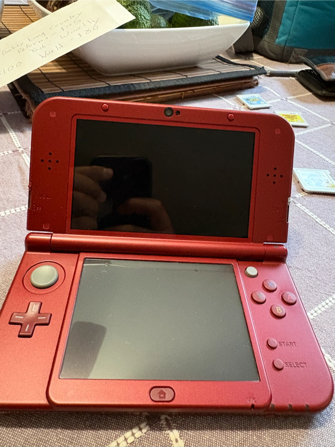 Nintendo 3DS XL Red