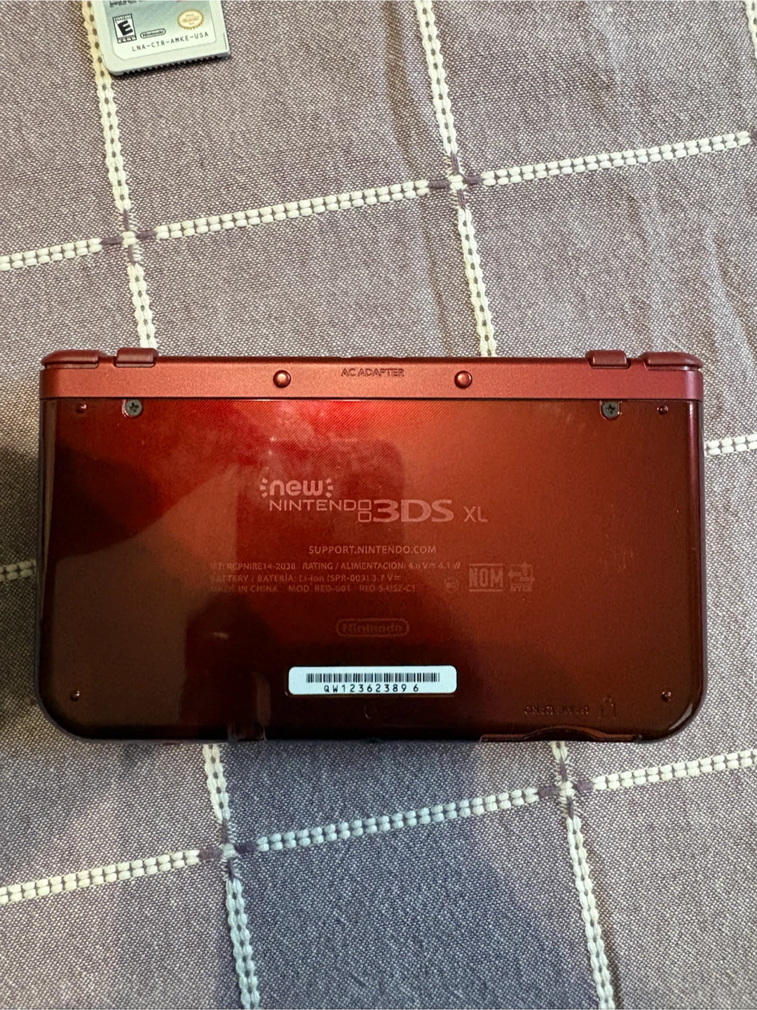 Nintendo 3DS XL Red - photo 3