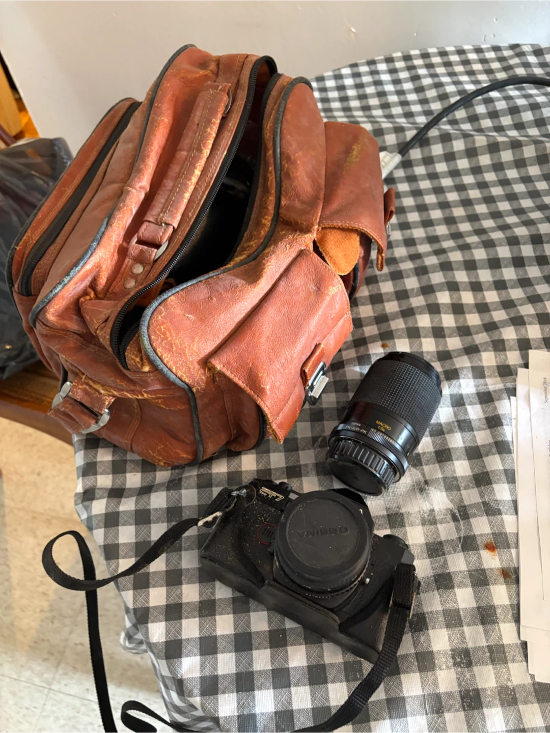 Cosina CT-7 Camera with Lens and Bag