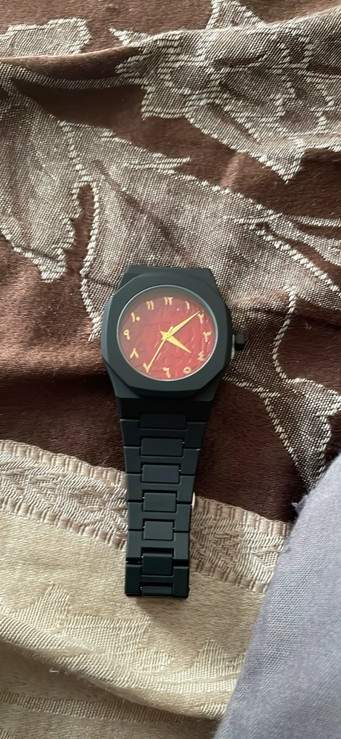 Black Watch with Arabic Numerals