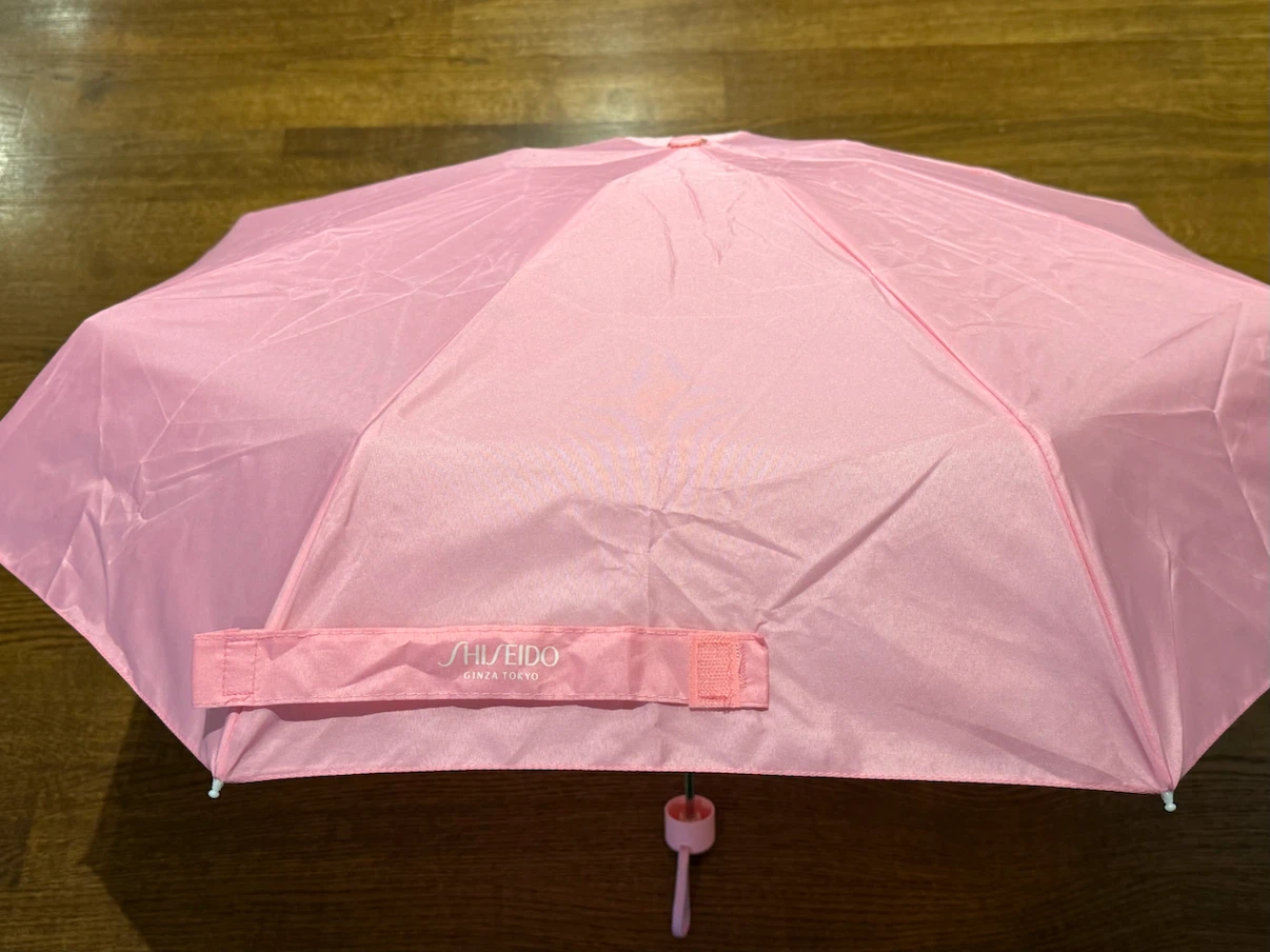 Shiseido Pink Cherry Blossom Folding Umbrella - photo 2
