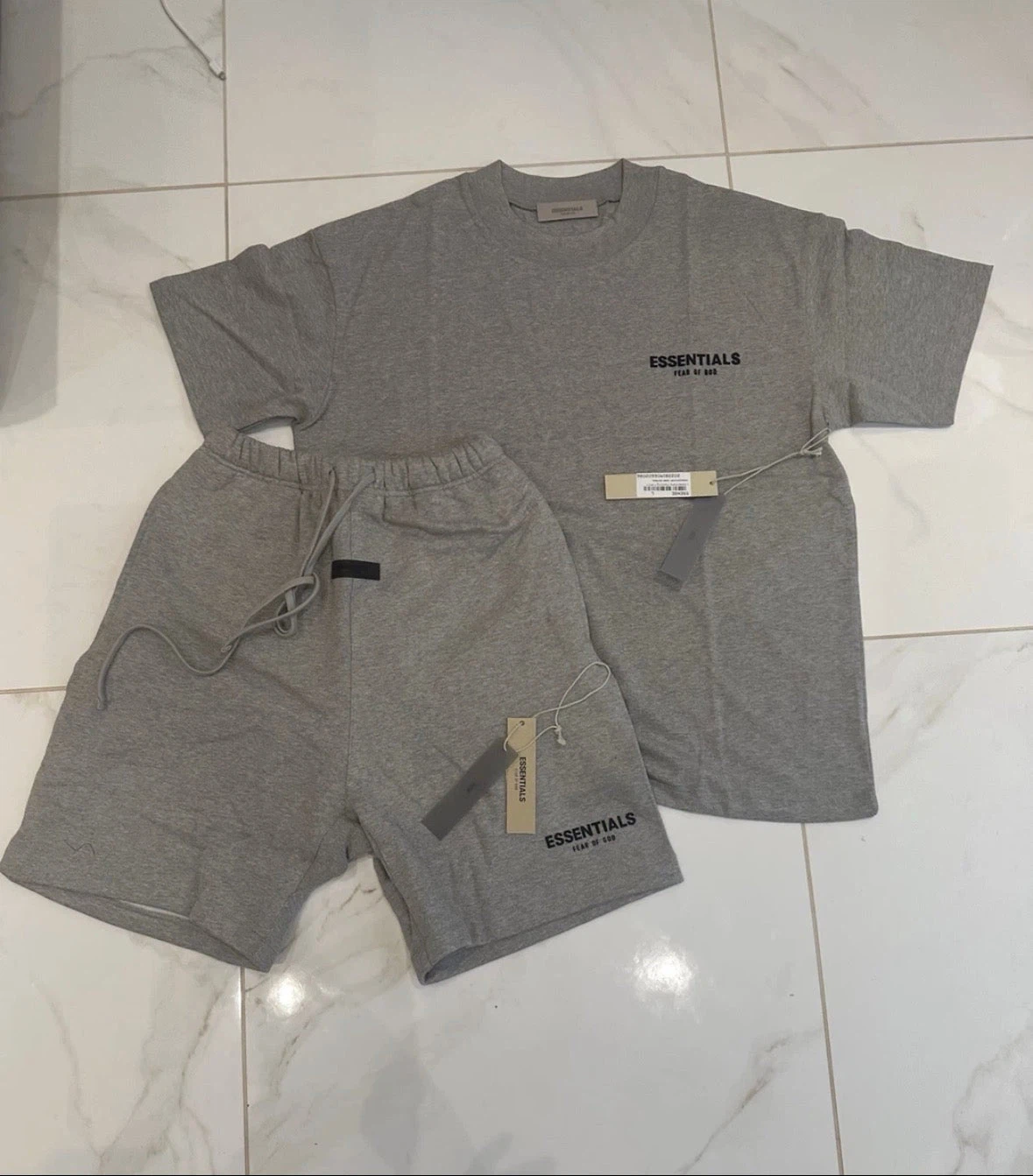Fear of God Essentials T-Shirt and Shorts Set