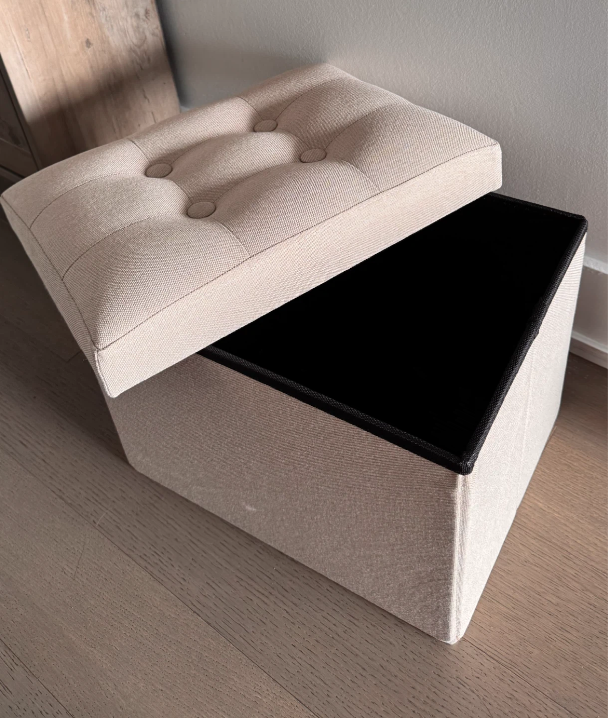 Tufted Storage Ottoman Bench - photo 5