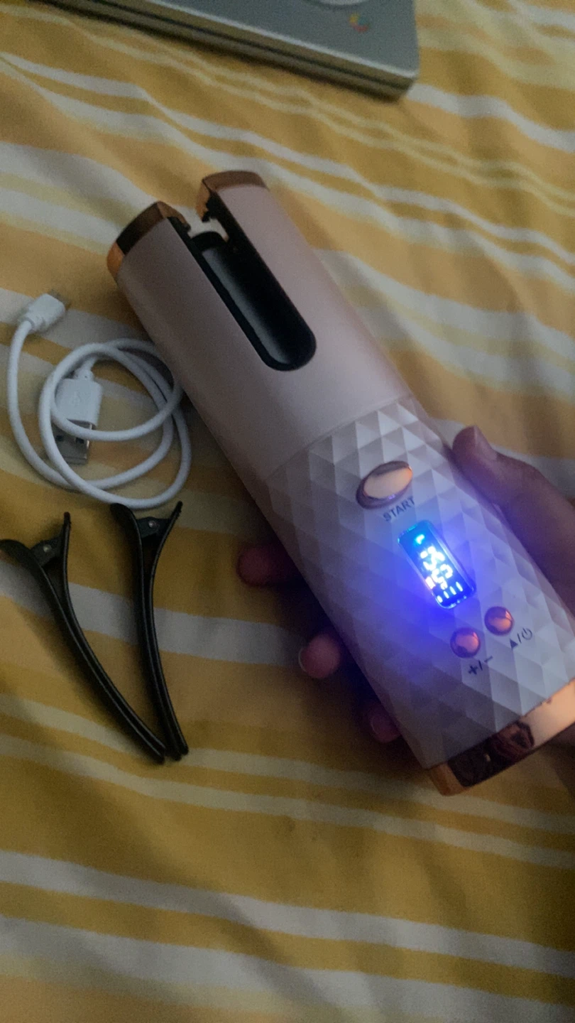 Cordless automatic hair curler - photo 3