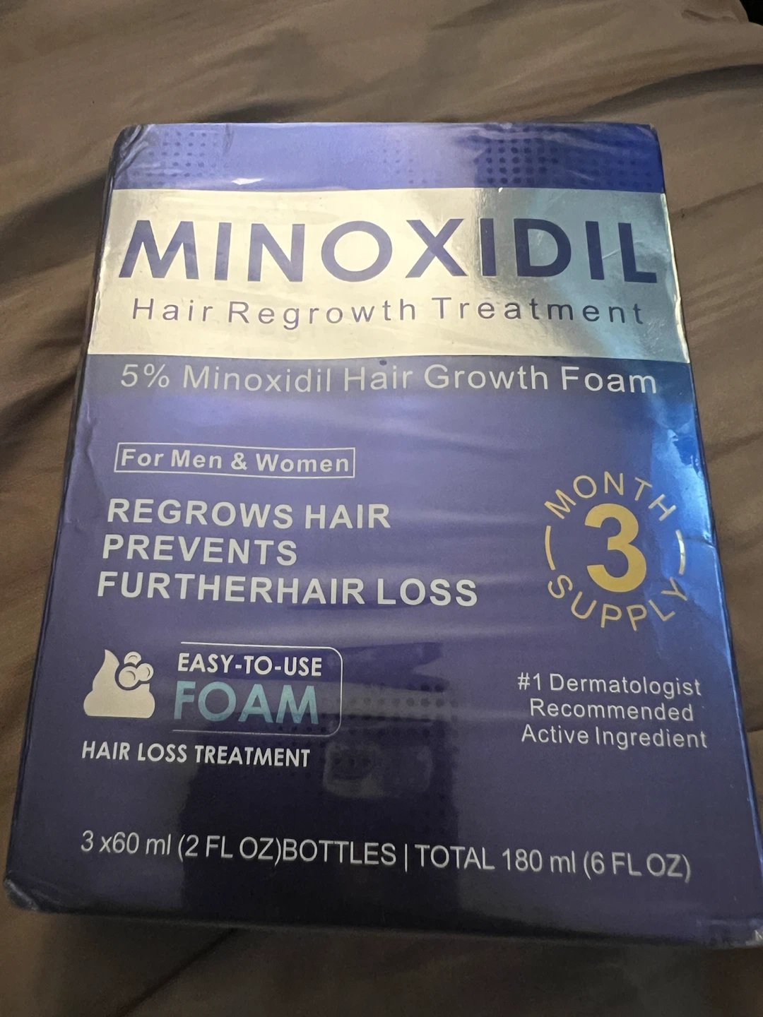 Minoxidil Hair Regrowth Treatment Foam - 5%