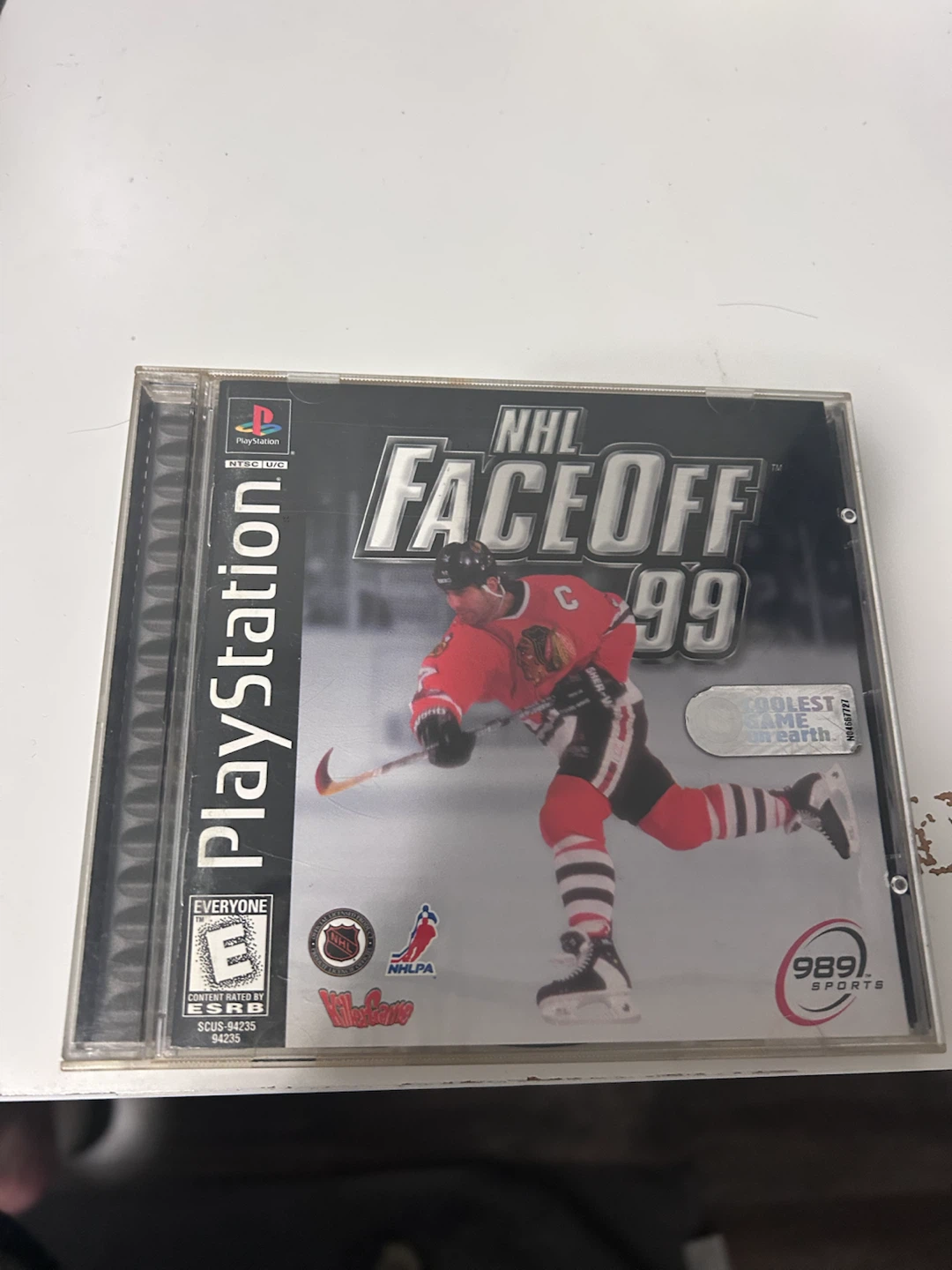 NHL FaceOff 99 & 98 PlayStation Games