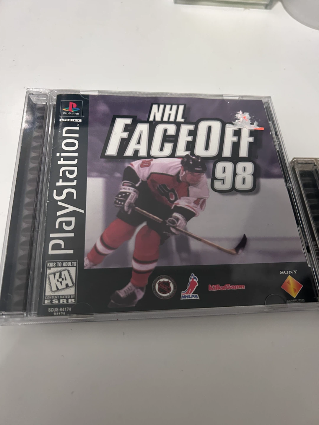 NHL FaceOff 99 & 98 PlayStation Games - photo 2