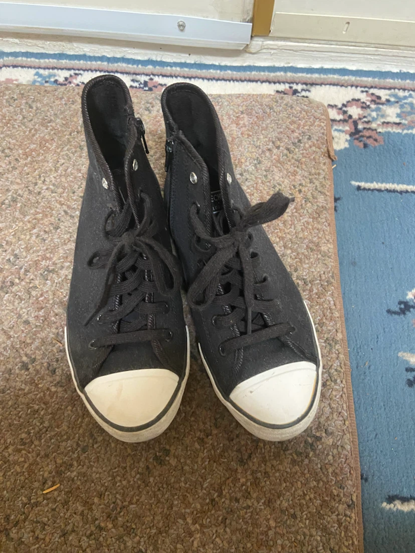 Skechers Street High-Top Sneakers - Black - photo 2