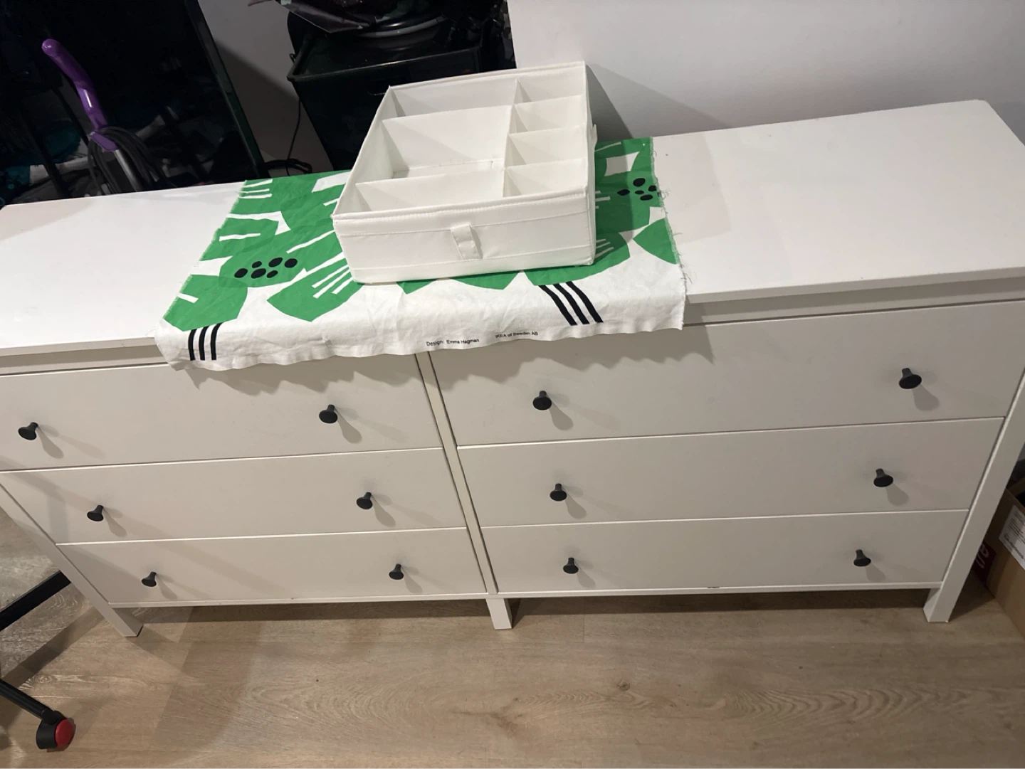White 6-Drawer Dresser IKEA - photo 5