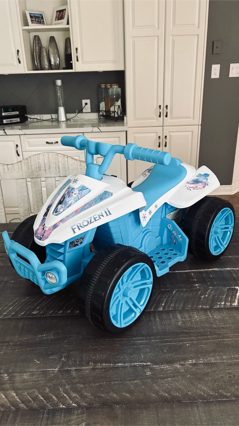 “Frozen 11” 6 volt kids ride on power quad