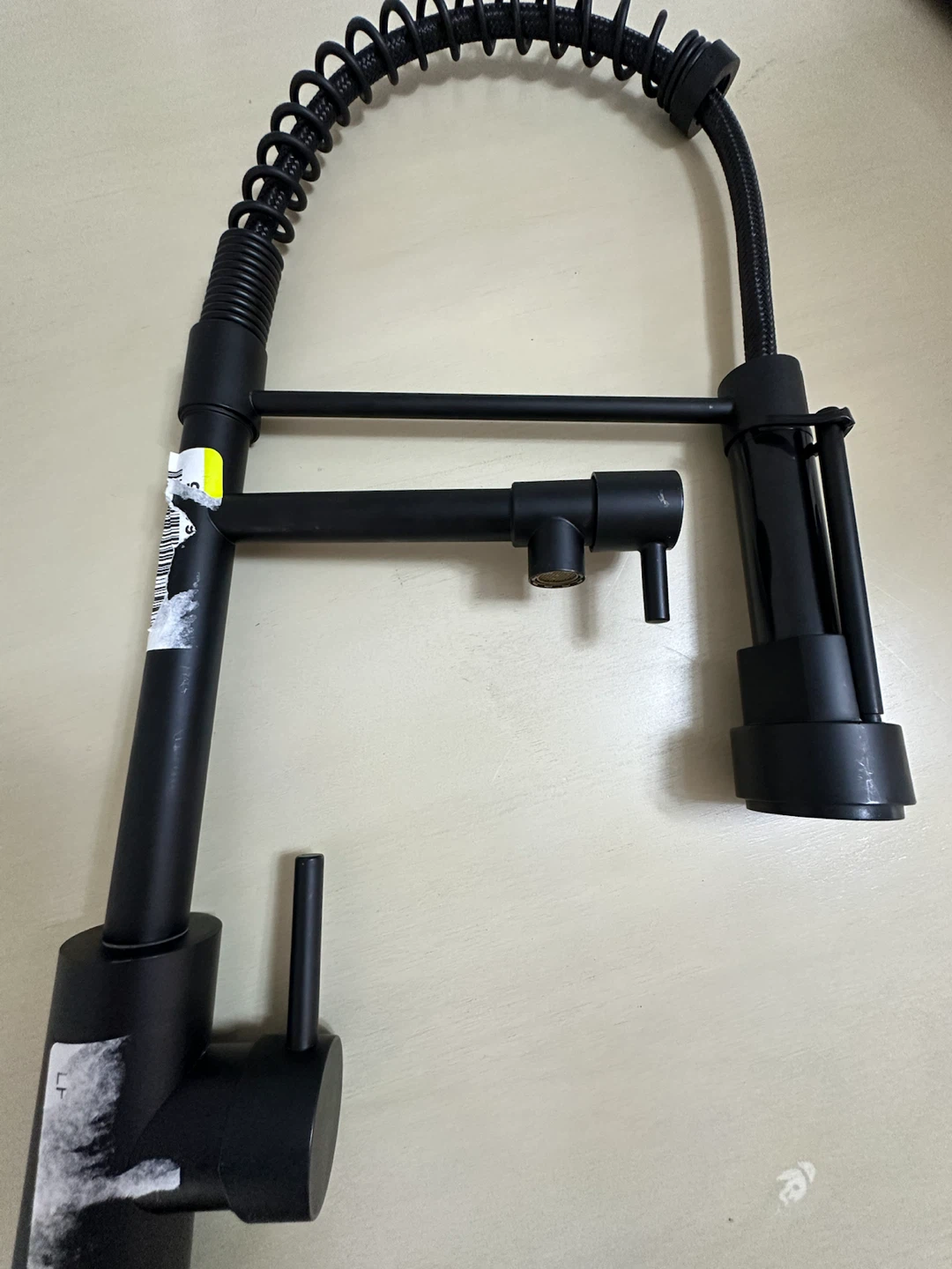 Black Pull-Down Kitchen Faucet - photo 4