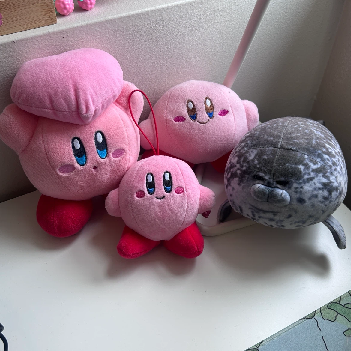 kirby plushies