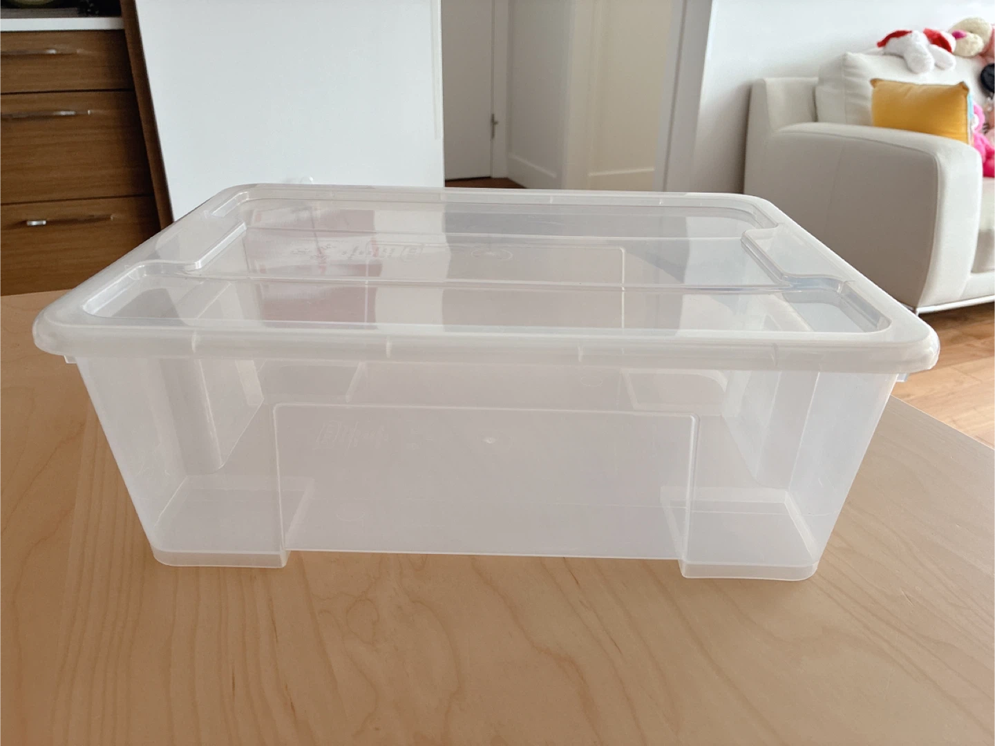 IKEA SAMLA Storage Bin with Lid