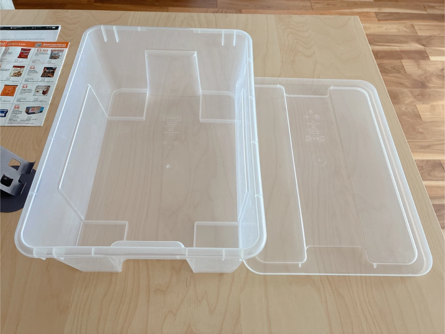 IKEA SAMLA Storage Bin with Lid - photo 2