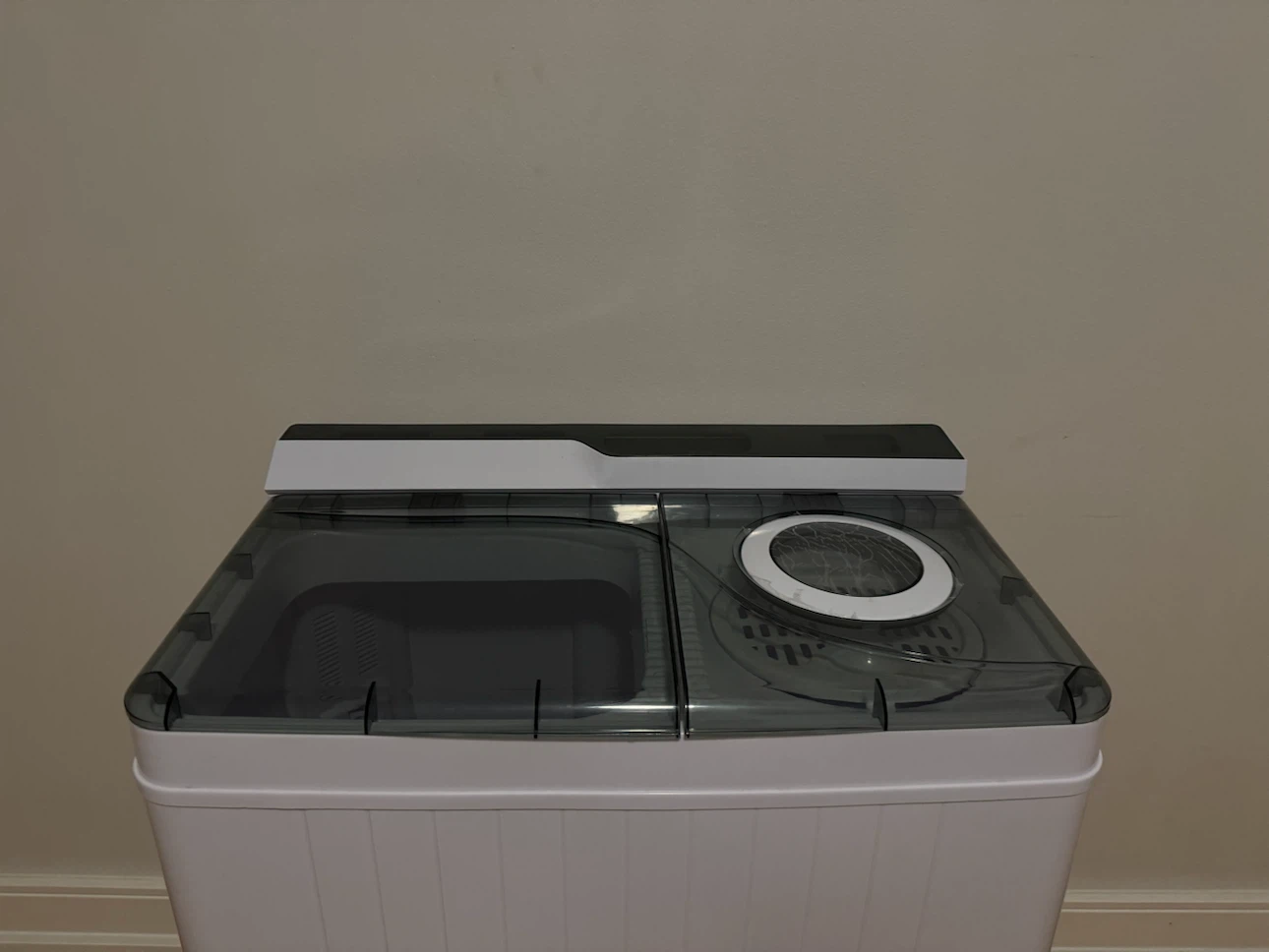COSTWAY Portable Twin Tub Washing Machine 18 lbs – Like New - photo 2