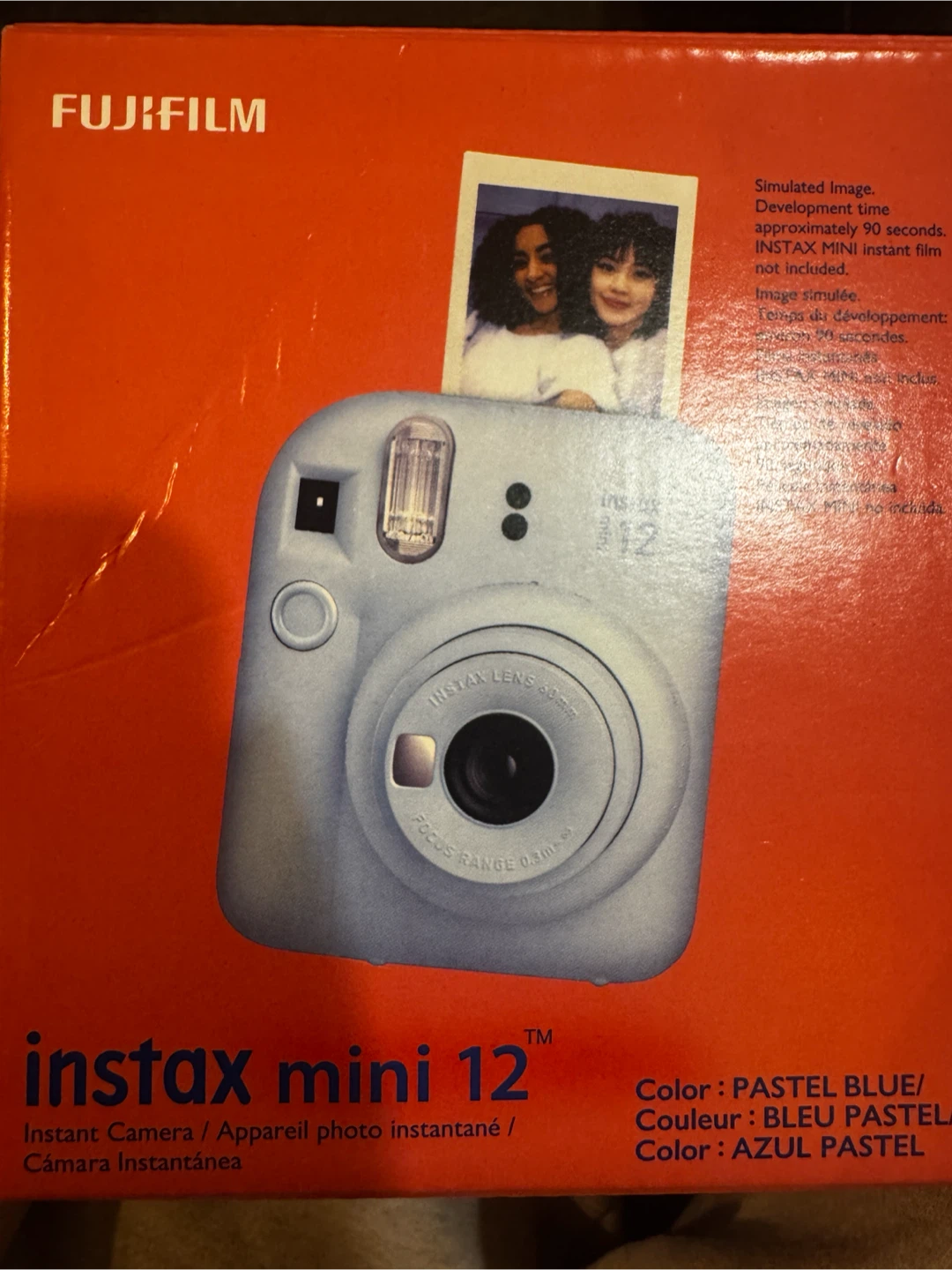 Fujifilm Instax Mini 12 Instant Camera - Pastel Blue