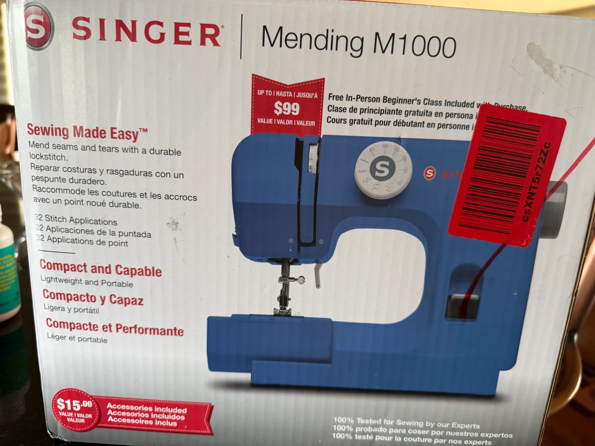 Singer Mending M1000 Sewing Machine - Blue - photo 3
