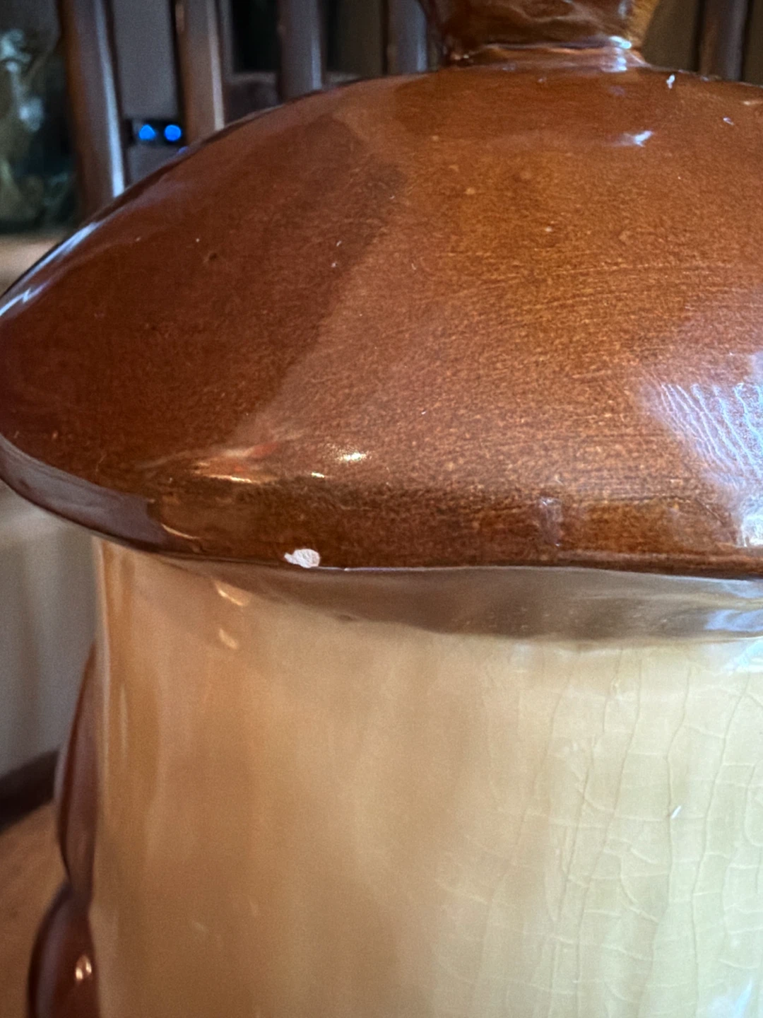 Vintage Mushroom Ceramic Cookie Jar - photo 4
