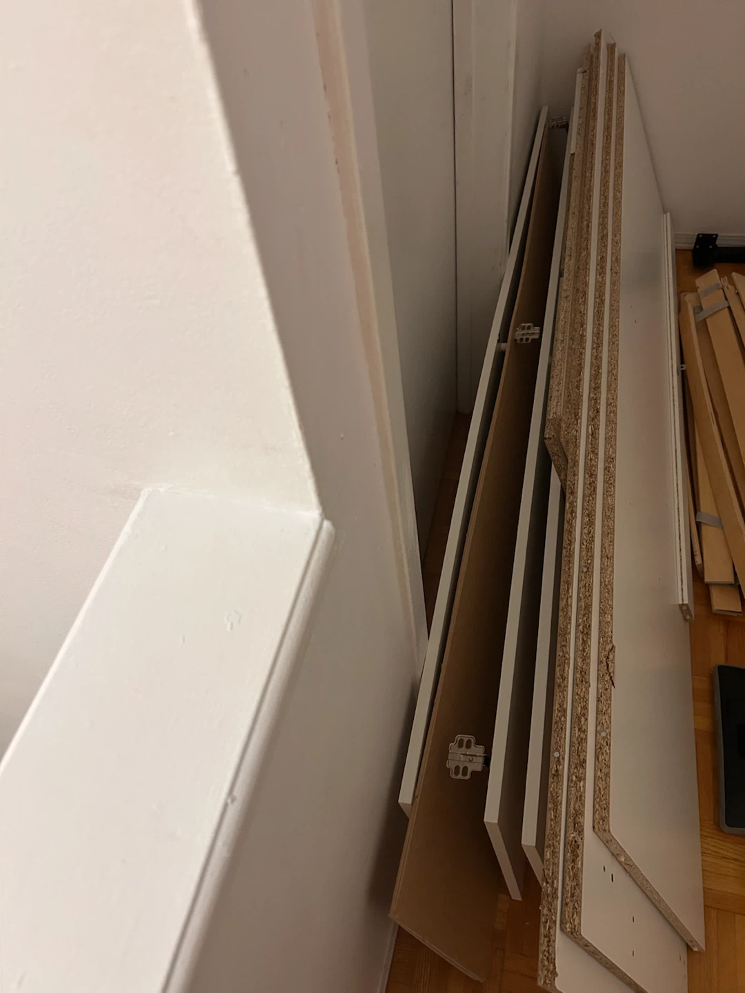 IKEA KLEPPSTAD Wardrobe with 3 Doors, White - photo 2