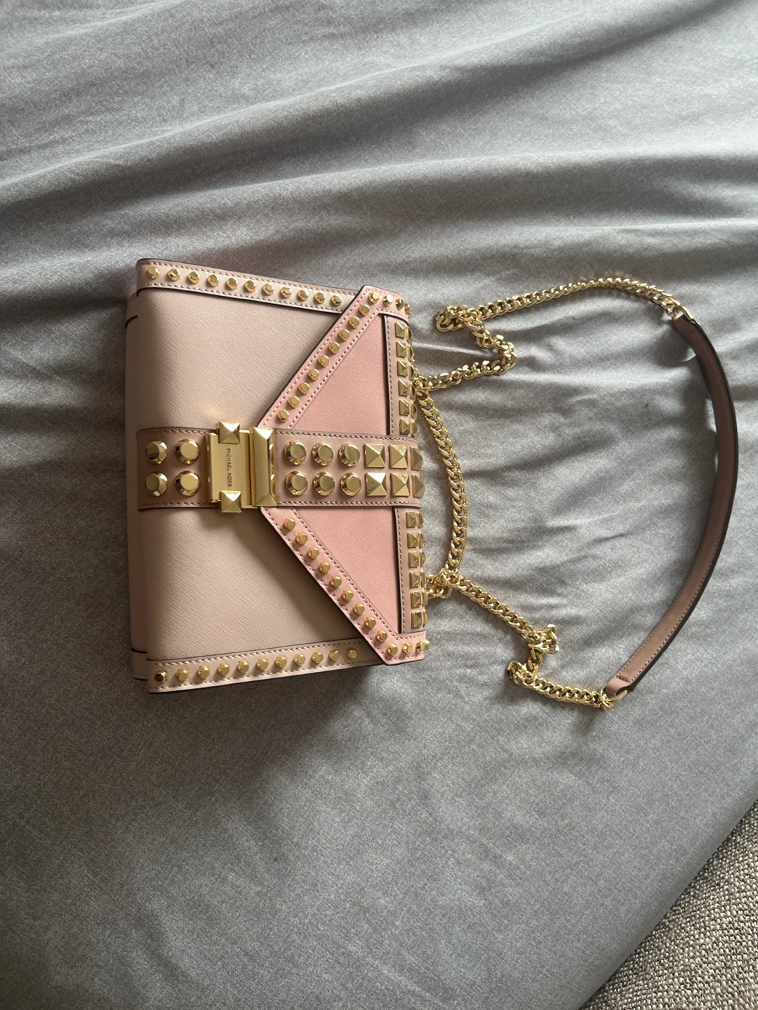 Michael Kors Studded Shoulder Bag - photo 2