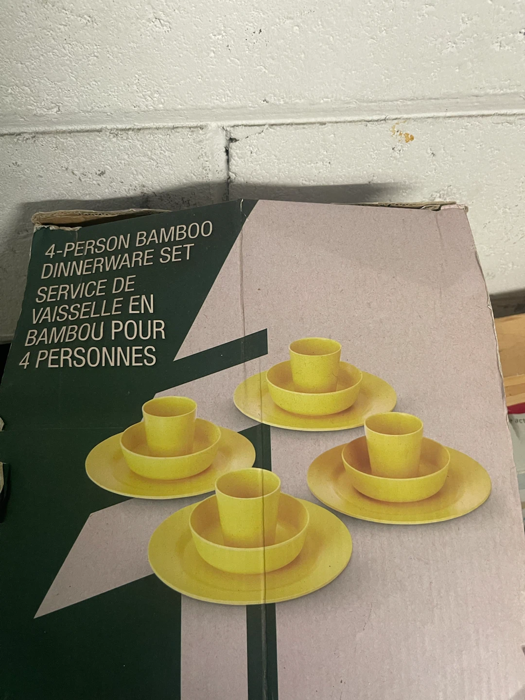 Bamboo Camping Cooking Set