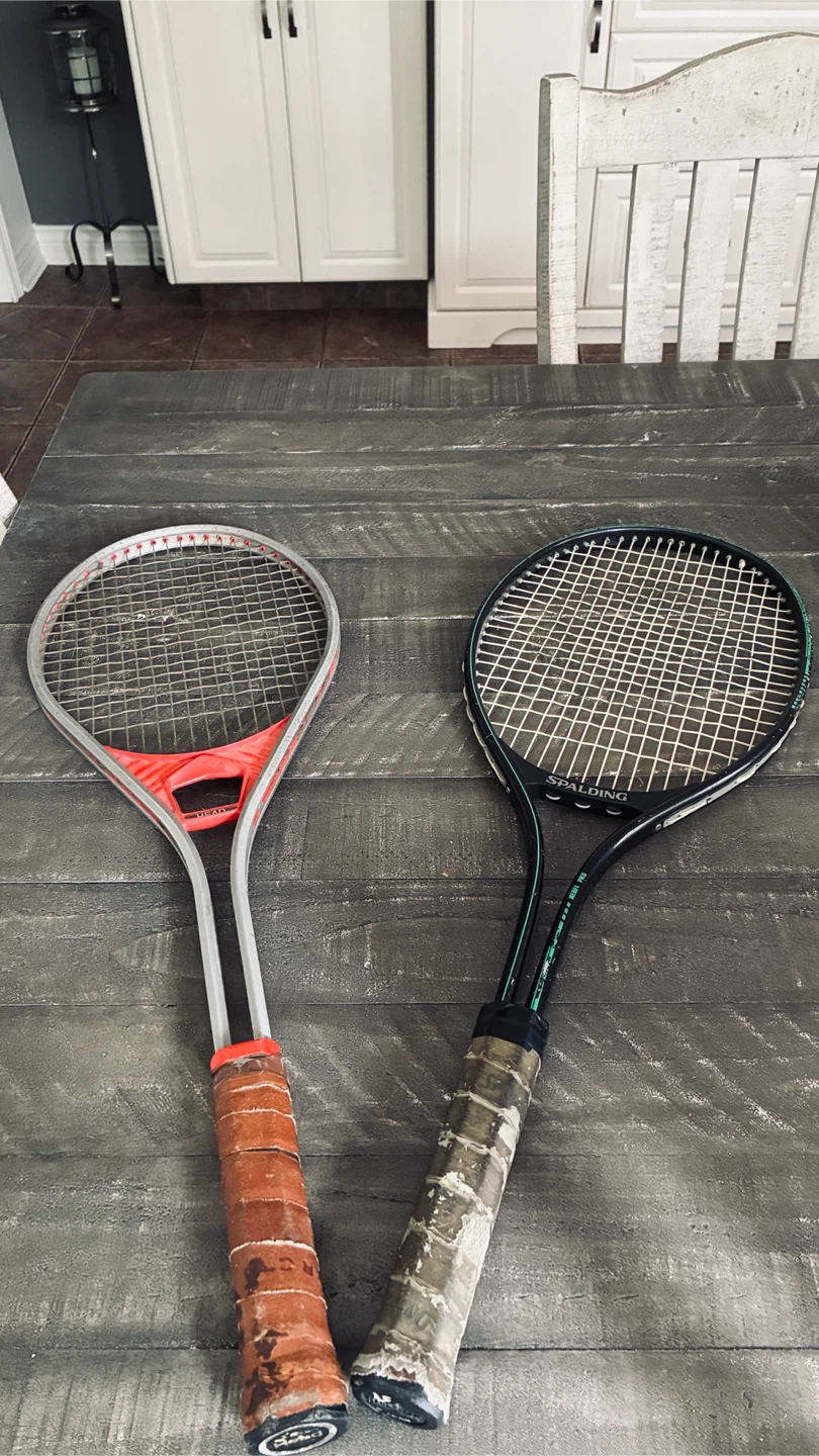 Dunlop & Spalding tennis racquets