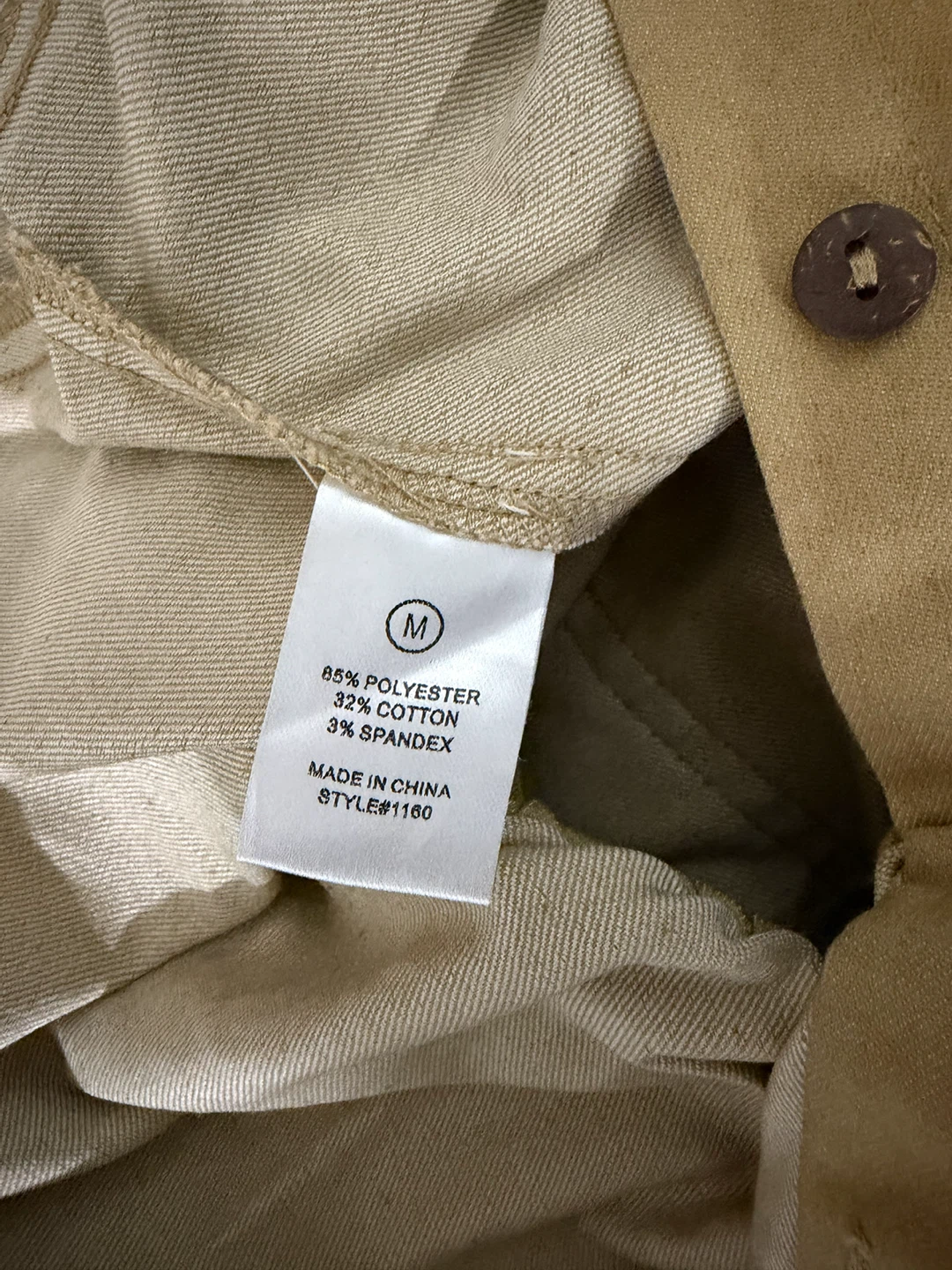 Fashion Nova Tan Jumpsuit - Size M - photo 3