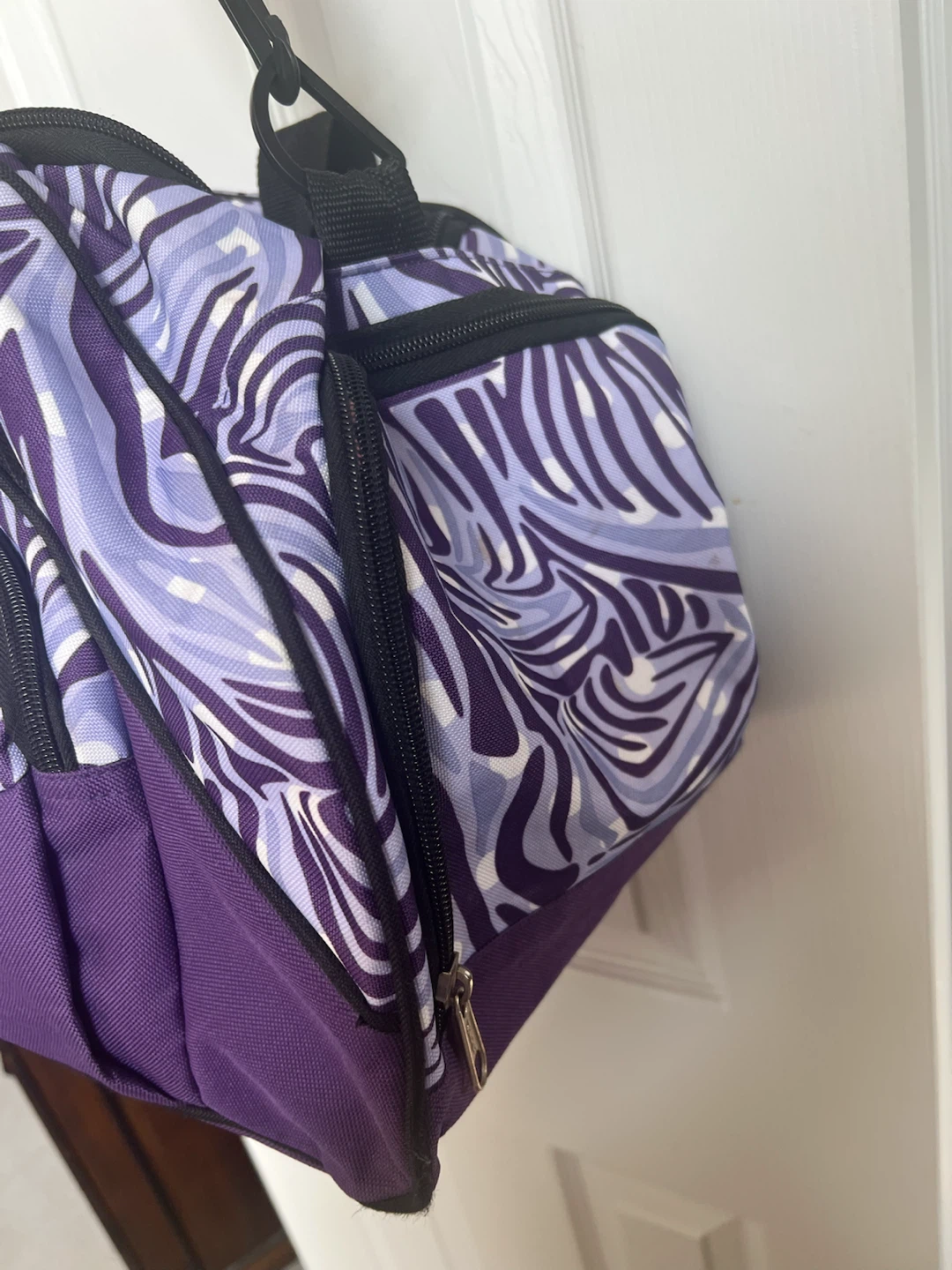 Tracker Duffle Bag - Purple Zebra Print - photo 3