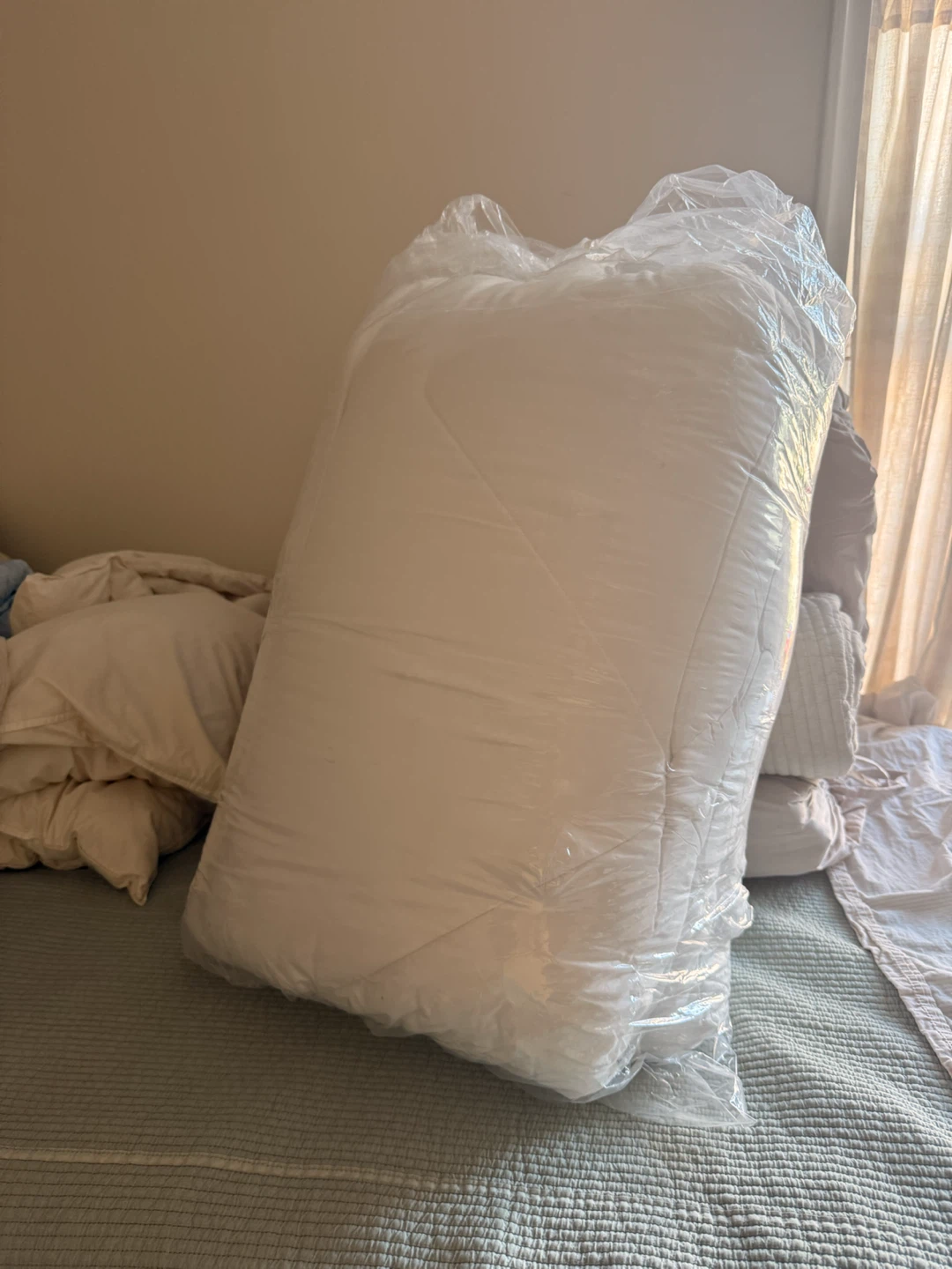 White Down Alternative Comforter from S Korea