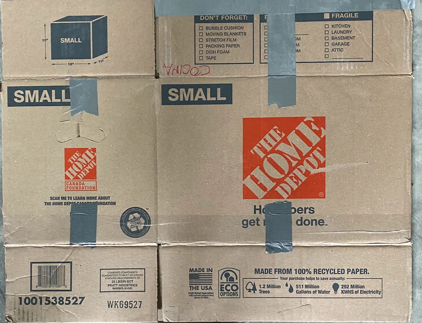 Cardboard Moving Boxes - photo 5