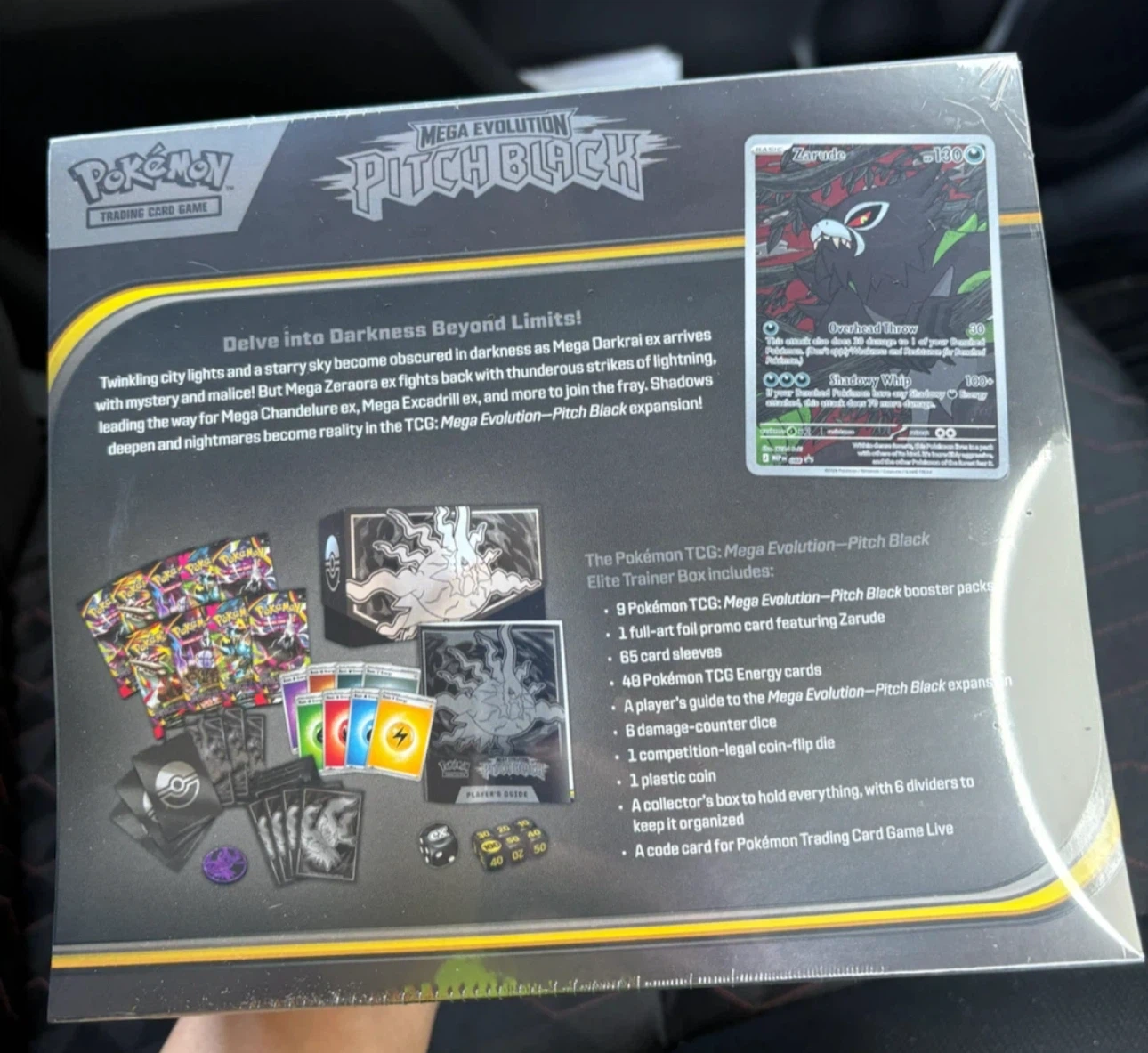 Pokemon Pitch Black Elite / Blister Pack - photo 2
