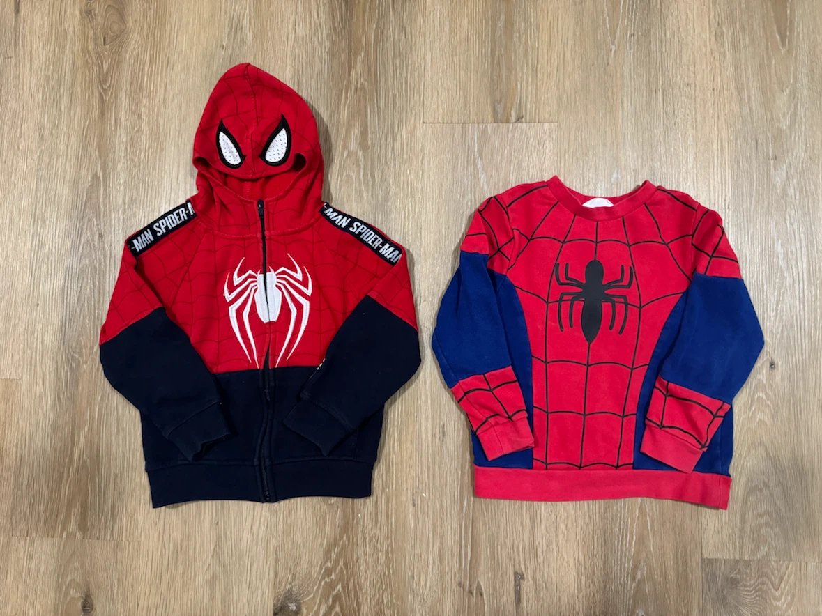 Spider-Man Kids Hoodie and Sweater Size 4T