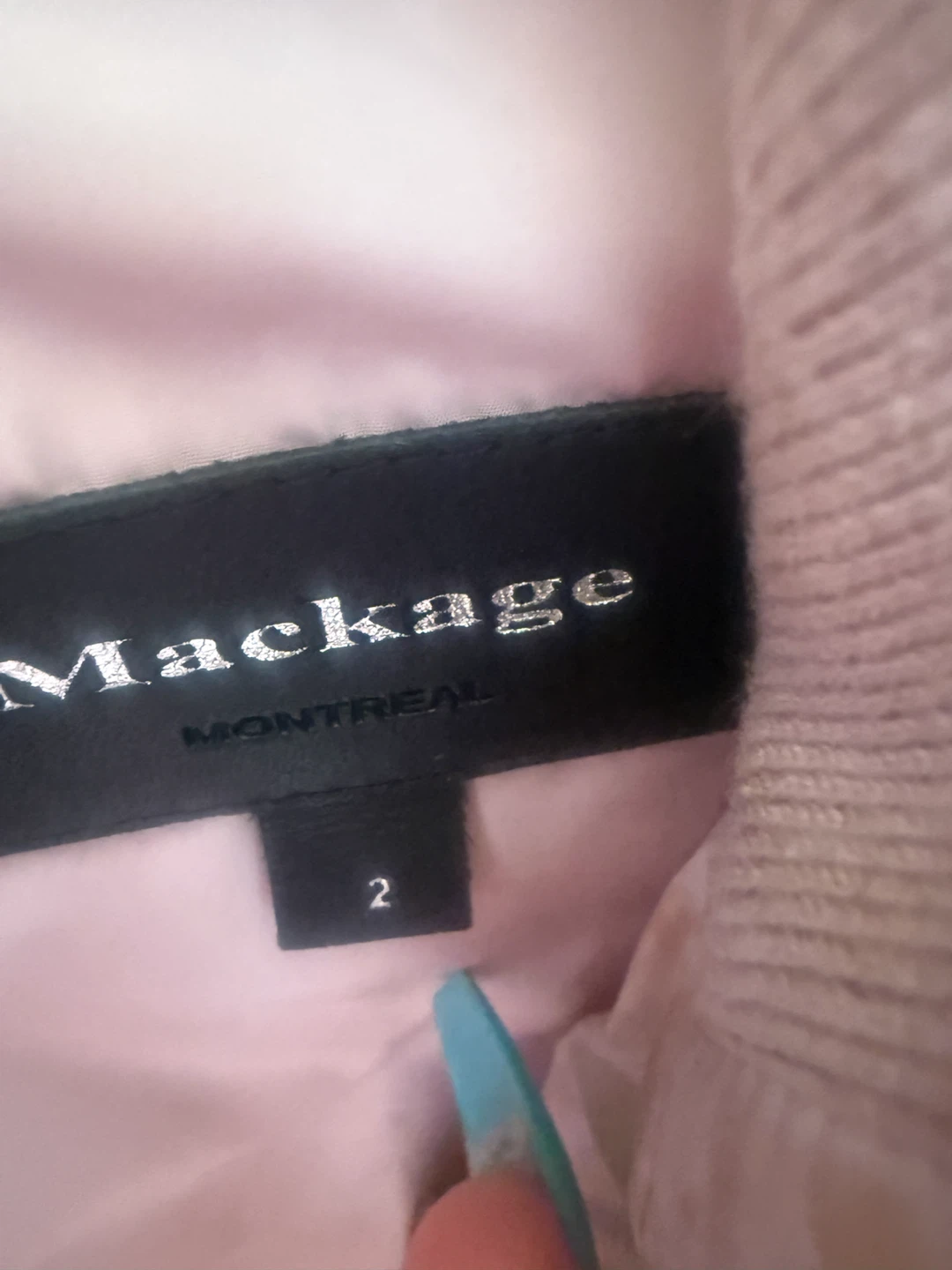 Mackage Down Coat Size 2 - photo 3