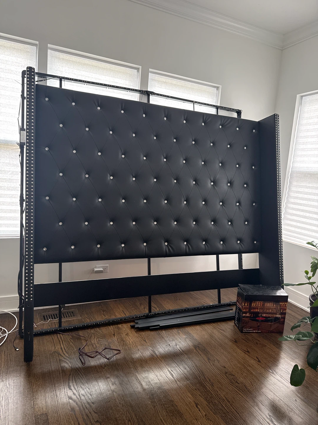 Headboard and rails