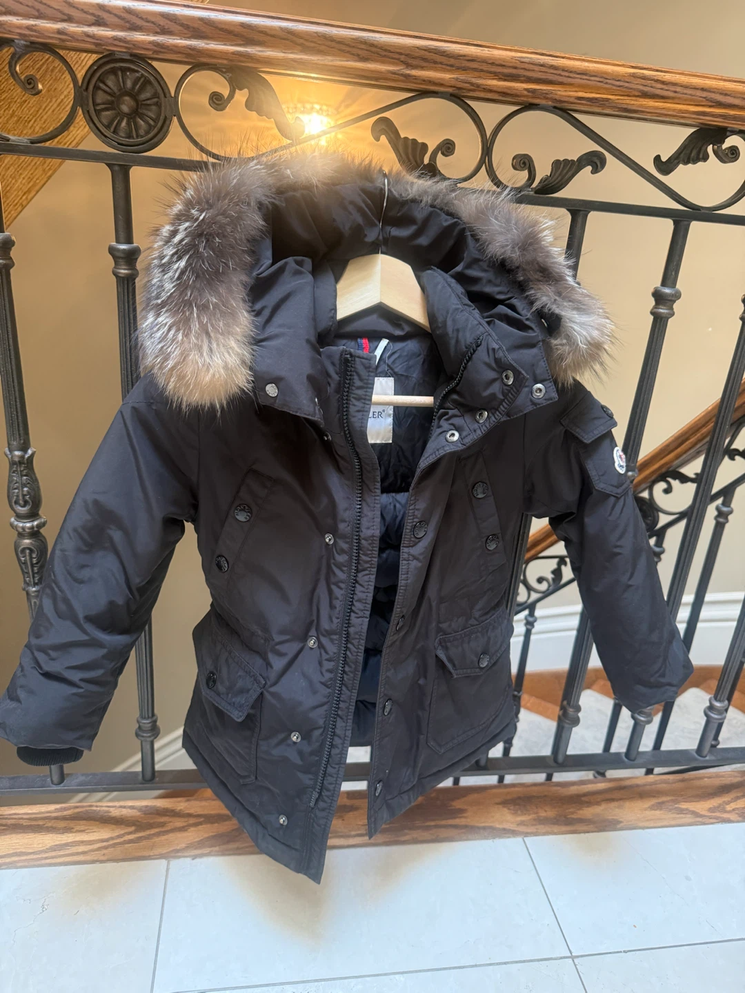 Moncler Kids Down Jacket Size 5 112cm