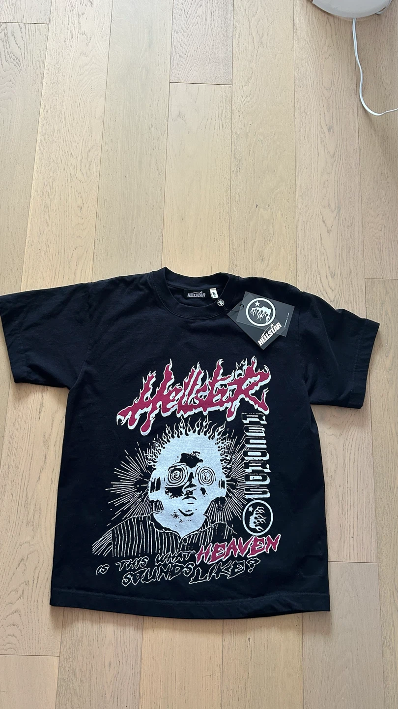 Hellstar Records Black T-Shirt Size S