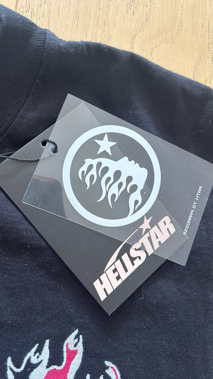 Hellstar Records Black T-Shirt Size S - photo 4