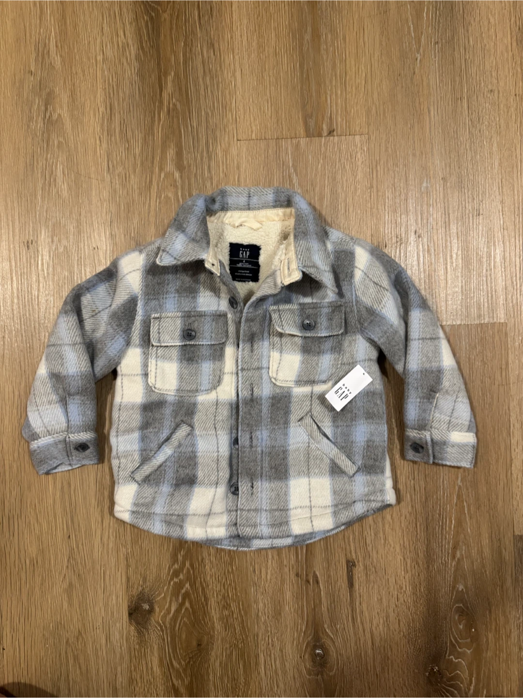 GAP Kids Sherpa Jacket Size 4T
