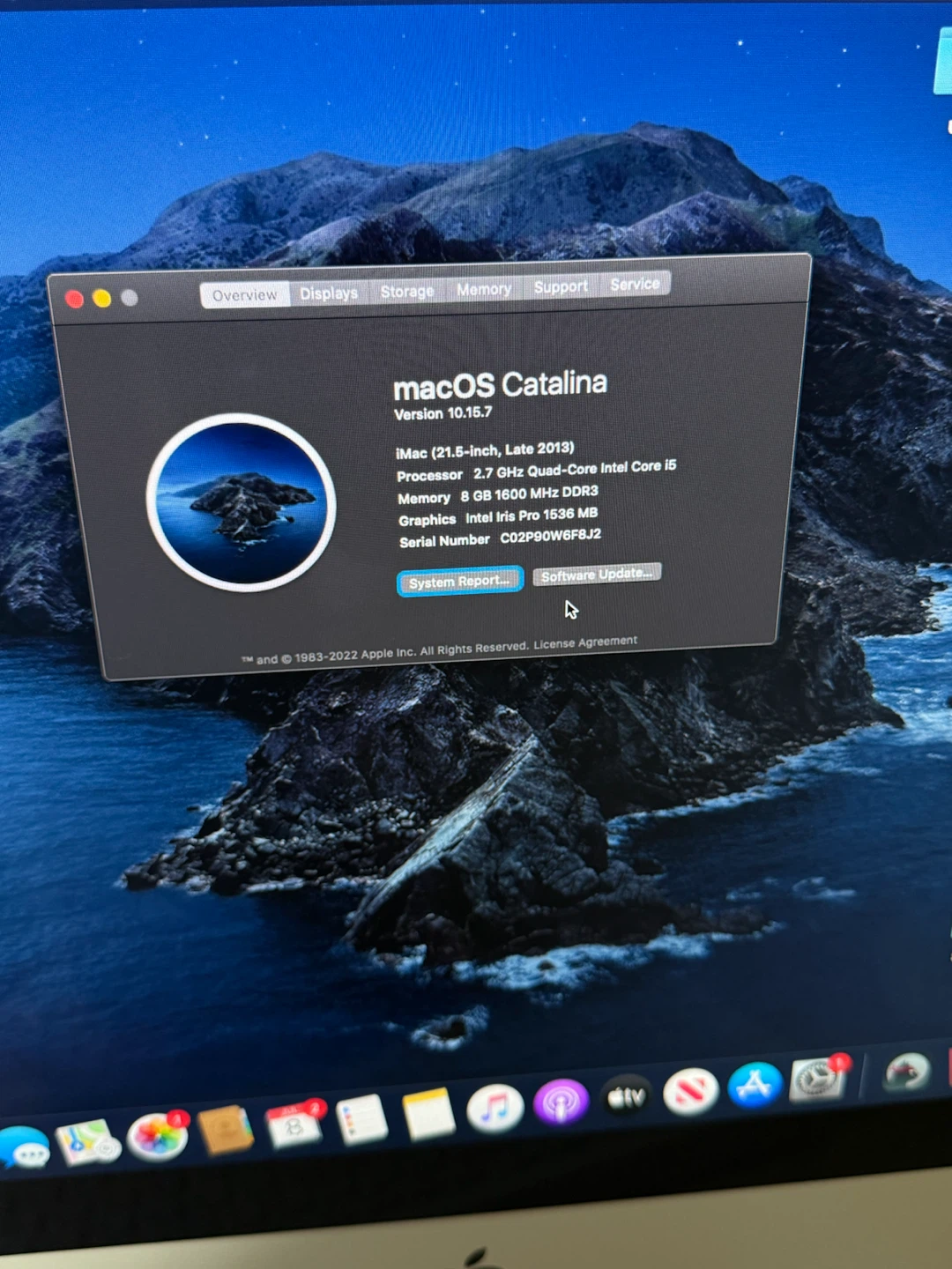 iMac 21.5 inch (late 2013) + luna display chip for dual display - photo 3