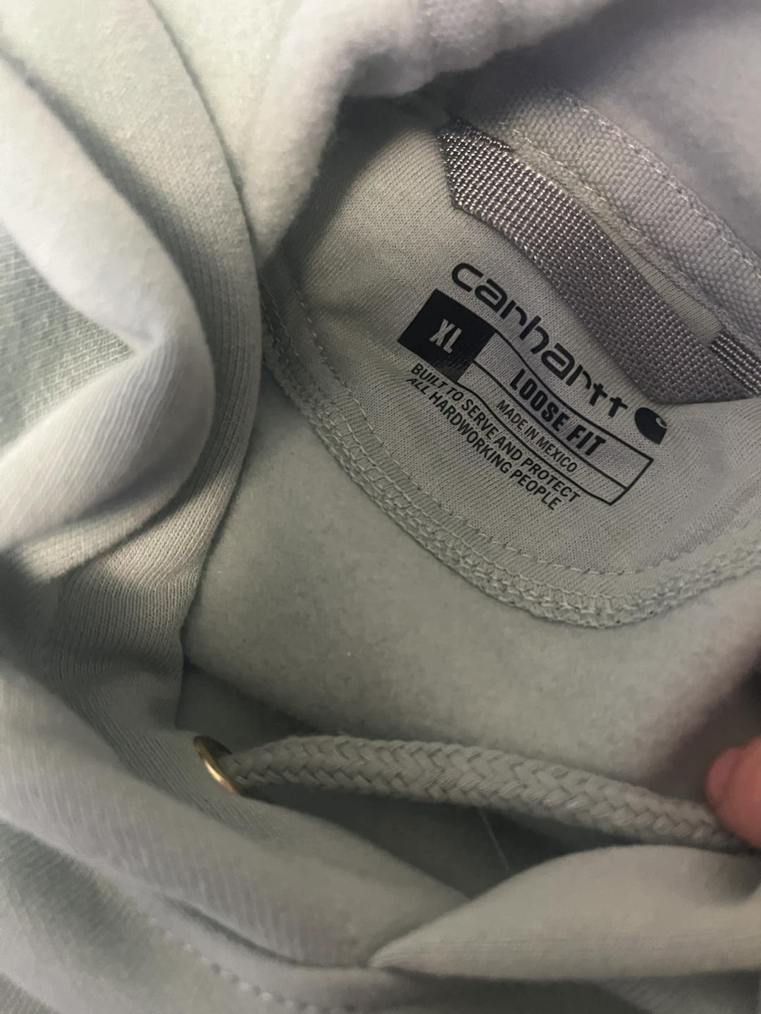 Carhartt Loose Fit Hoodie XL mint hoodie - photo 3