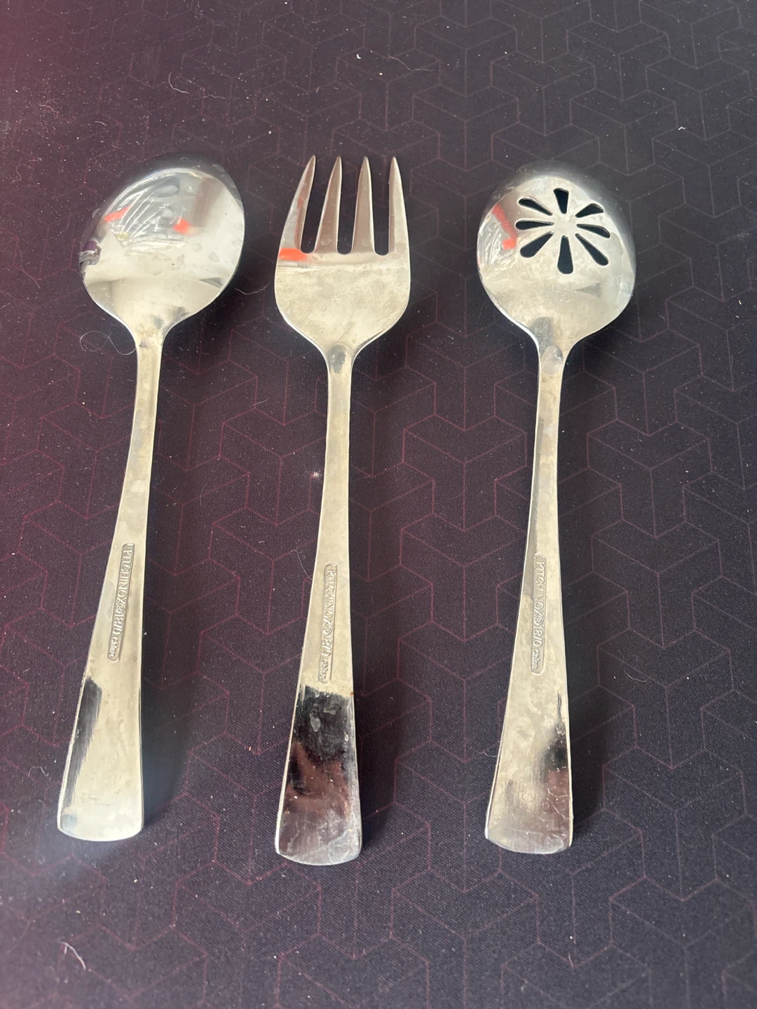 New KITCHINOX 18/0 Stainless Steel Serving Set - photo 3