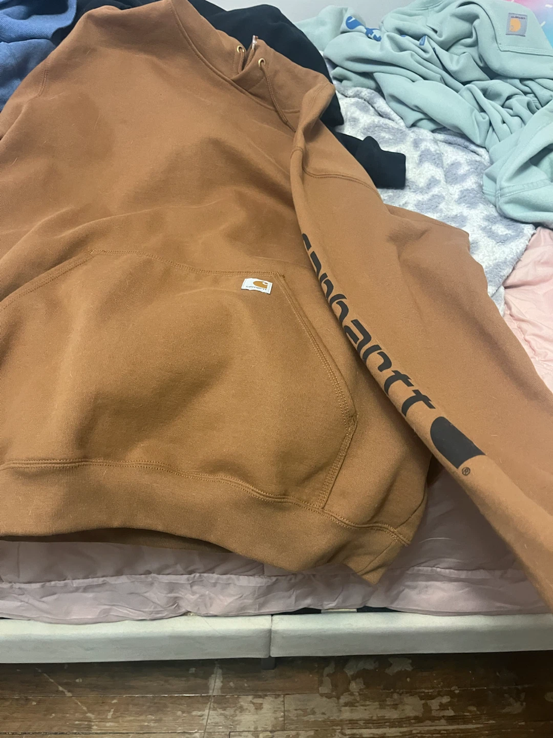 Carhartt Loose Fit Brown Hoodie XL