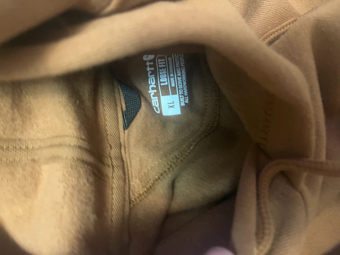 Carhartt Loose Fit Brown Hoodie XL - photo 2